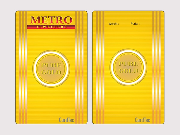 Custom coin packing cards for coin display and protective packaging